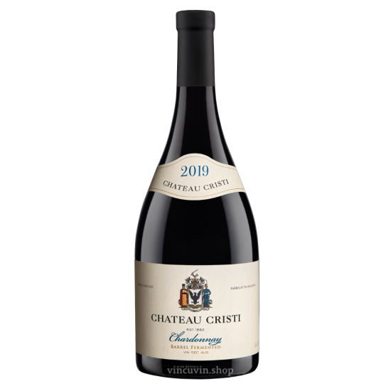 Chateau Cristi- Chardonnay Barrel Fermented 2019,sec, 750ml